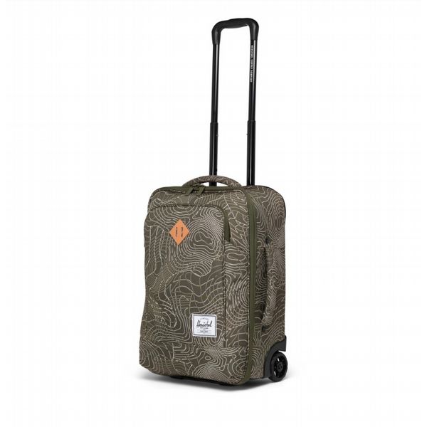 Herschel Heritage™ Softshell Large Carry On Luggage Ivy Green Topography