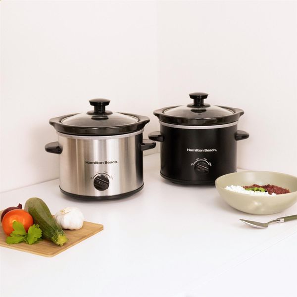 Hamilton Beach 1.8L Slow Cooker Silver