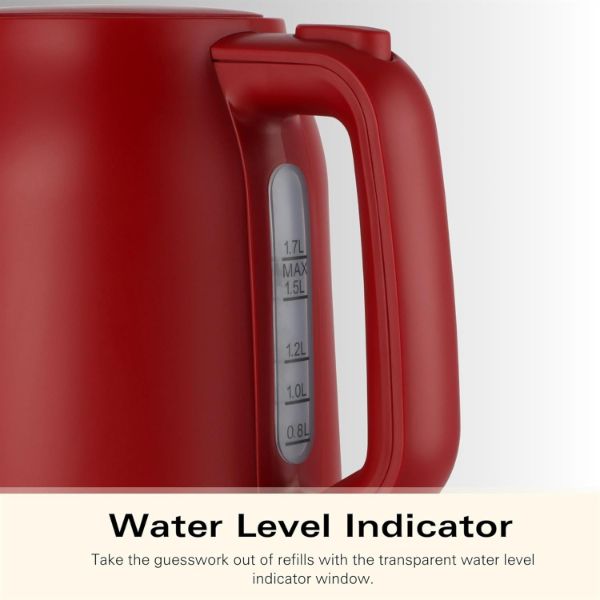 Hamilton Beach Ella Kettle and Toaster Bundle Red