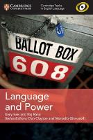 Cambridge Topics in English Language Language and Power
