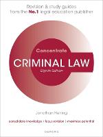 Criminal Law Concentrate: Law Revision and Study Guide (ePub eBook)