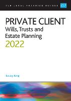 Private Client: Wills, Trusts and Estate Planning