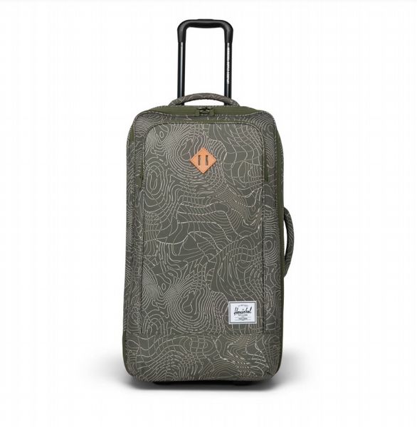 Herschel Heritage™ Softshell Medium Luggage Ivy Green Topography