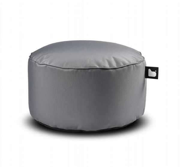 Extreme Lounging B Pouffe In Grey