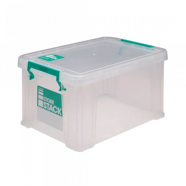StoreStack Clear 1.7 Litre Storage Box W200 x D130 x H110mm S20K017