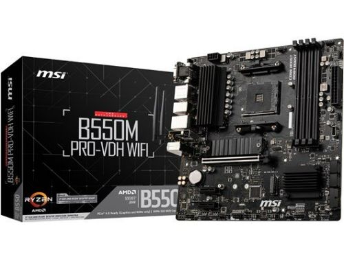 MSI - MB AMD B550M PRO-VDH WIFI D4 M-ATX
