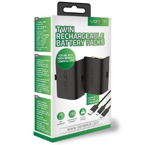 Venom - Twin Rechargeable Battery Packs - For Xbox Series X
