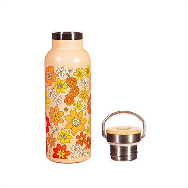 Sass & Belle 70s Floral Water Bottle