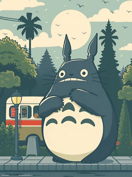GB Posters Forest Monster 30 x40cm Collector Print