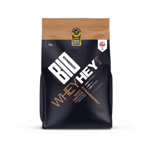 Bio-Synergy Whey Hey Elite 1kg Strawberry