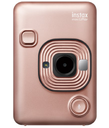Fuji Instax Mini LiPlay Instant Camera - Blush Gold