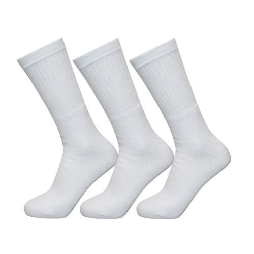 Exceptio Multi Sport Crew Socks (3 Pairs) - White