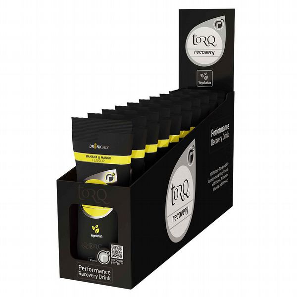 TORQ Recovery Drink Sachet 50g (Box of 10) Banana Mango
